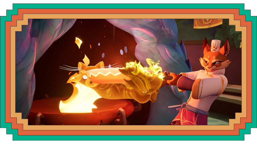 El chef Panko cocina en «Beastro», un juego lleno de calidez creado con tecnología de UE5.