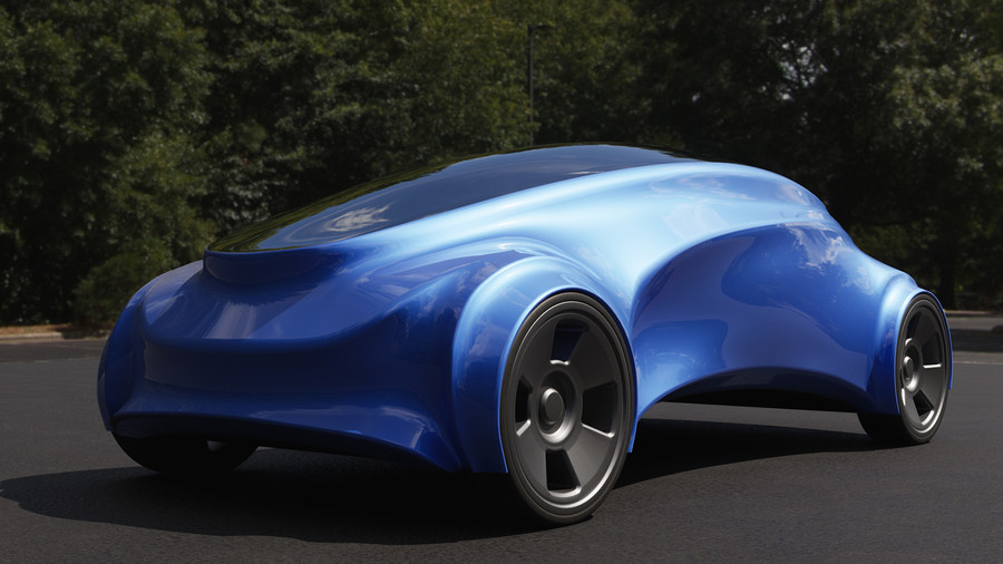 自動車 Substrate マテリアル用のレンダリング設定