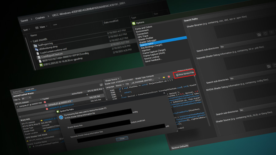 Debugging-Workflow nach einem GPU-Absturz.