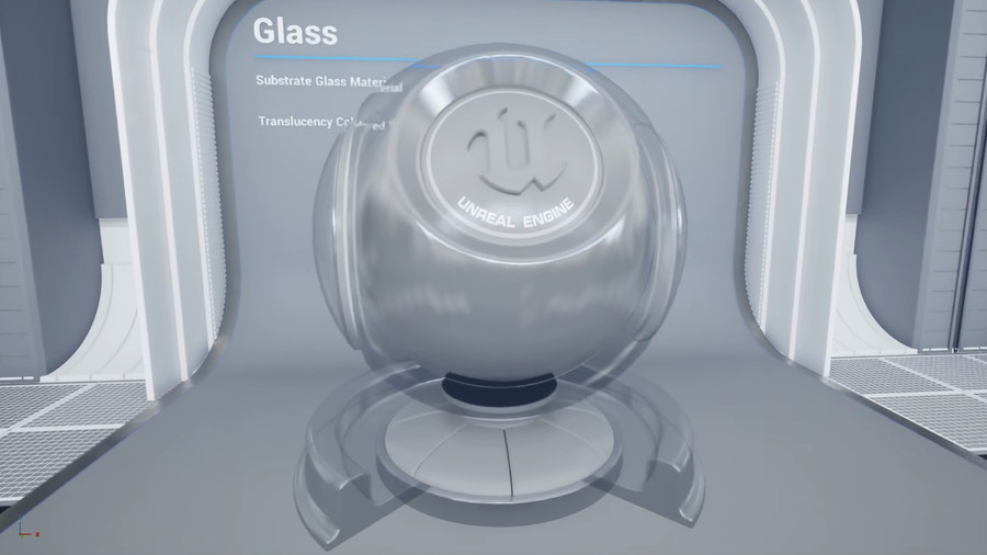 Realistisches Glasmaterial in UE 5.7 erstellen | Substrate-Glas-Tutorial.