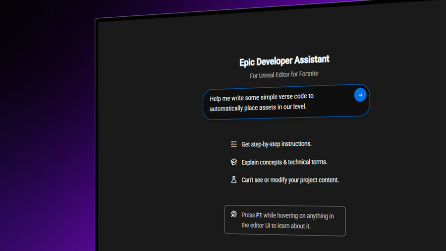 Asistente para desarrolladores de Epic para UEFN: creación de un proyecto con Verse.