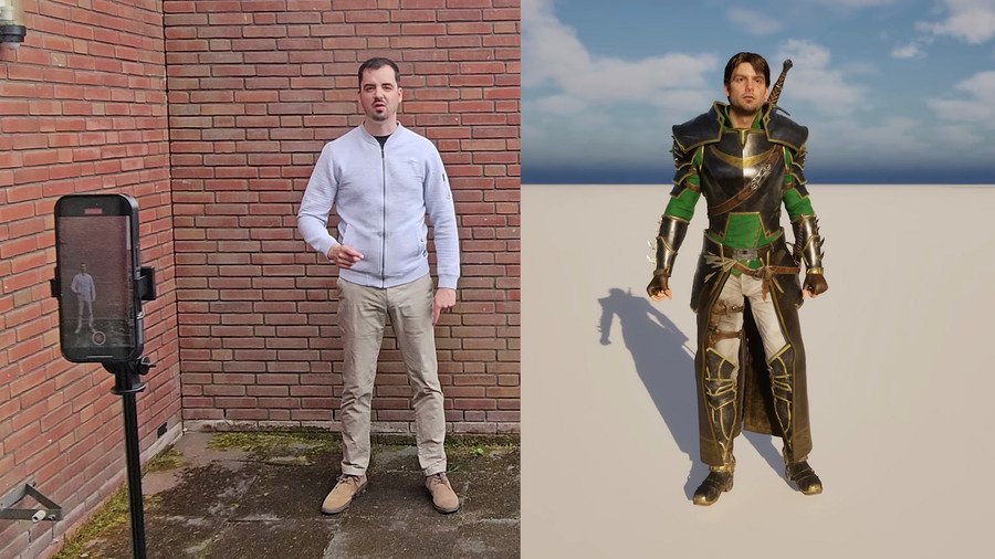 Unreal Engine でのスマートフォンを使った Mocap からシネマティックな会話まで。