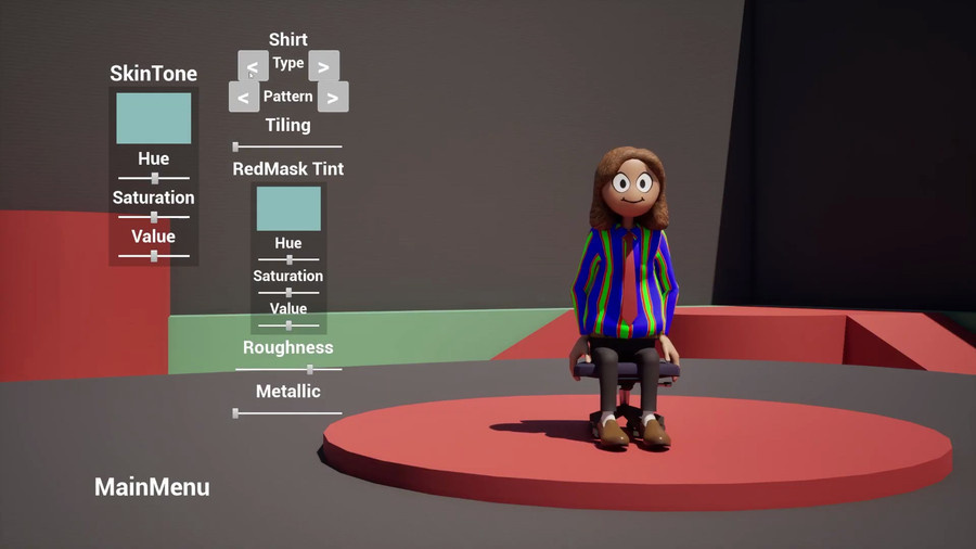 UE5 Modular Character Customization.