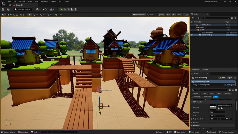 Creating an Android Mobile Game in Unreal Engine 5.