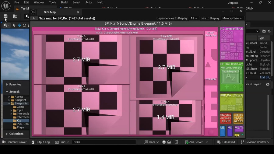 Techniques d'optimisation avec l'Unreal Engine 5.