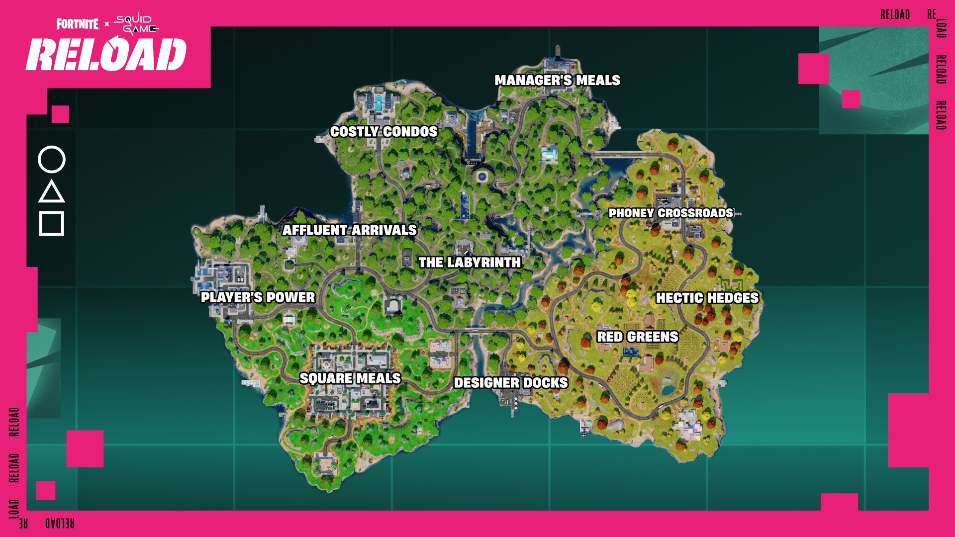 Fortnite Reload Map