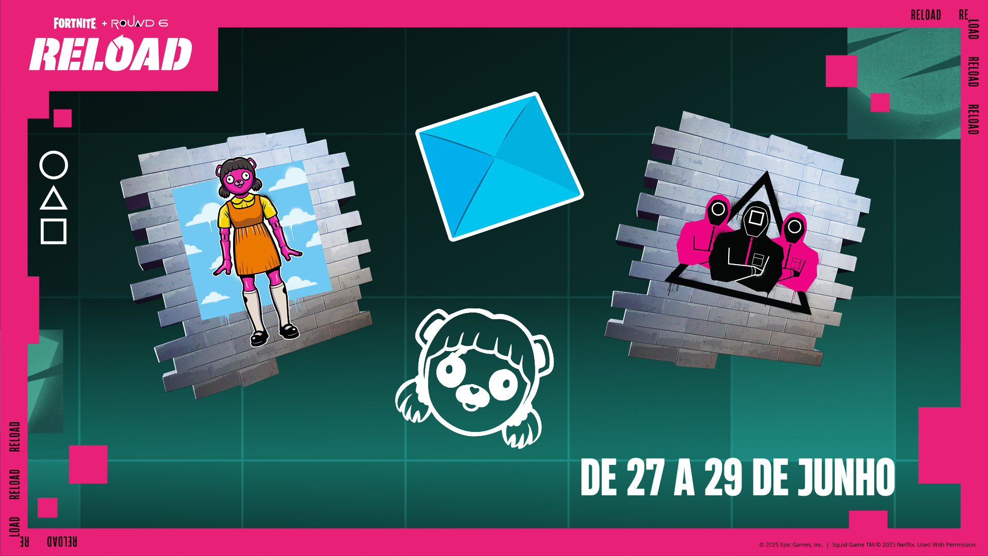 The Cuddly Games Spray, The Games Banner Icon, Ddakji Flip Emoticon, and Guarded Games Spray