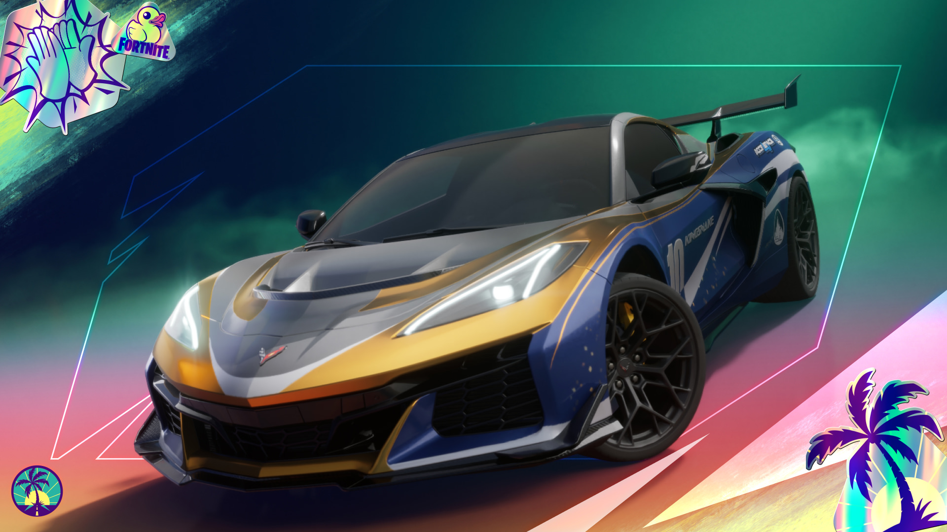 Fortnite ZR1 Circuit Decal