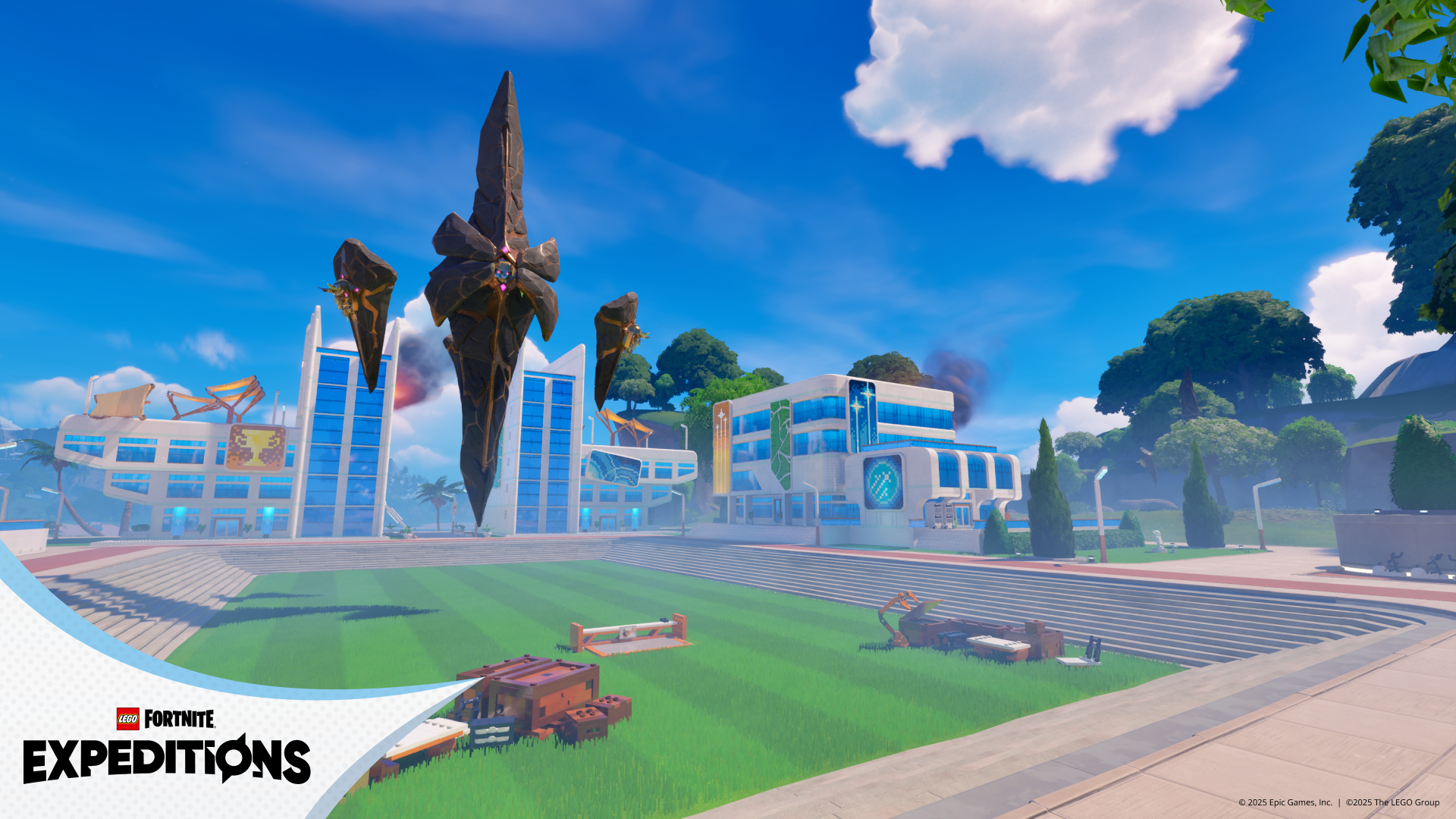 LEGO Fortnite Expeditions Supernova Academy Map