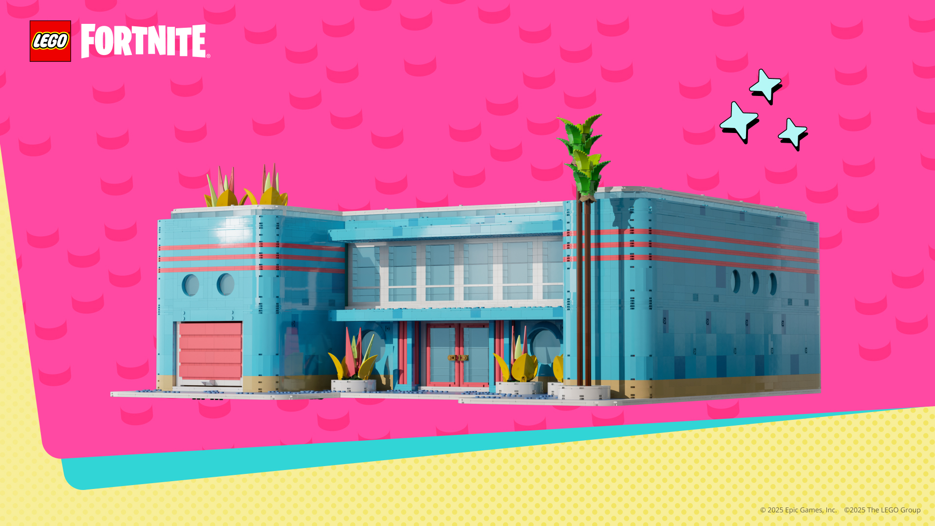 LEGO Fortnite Coral Cove Build