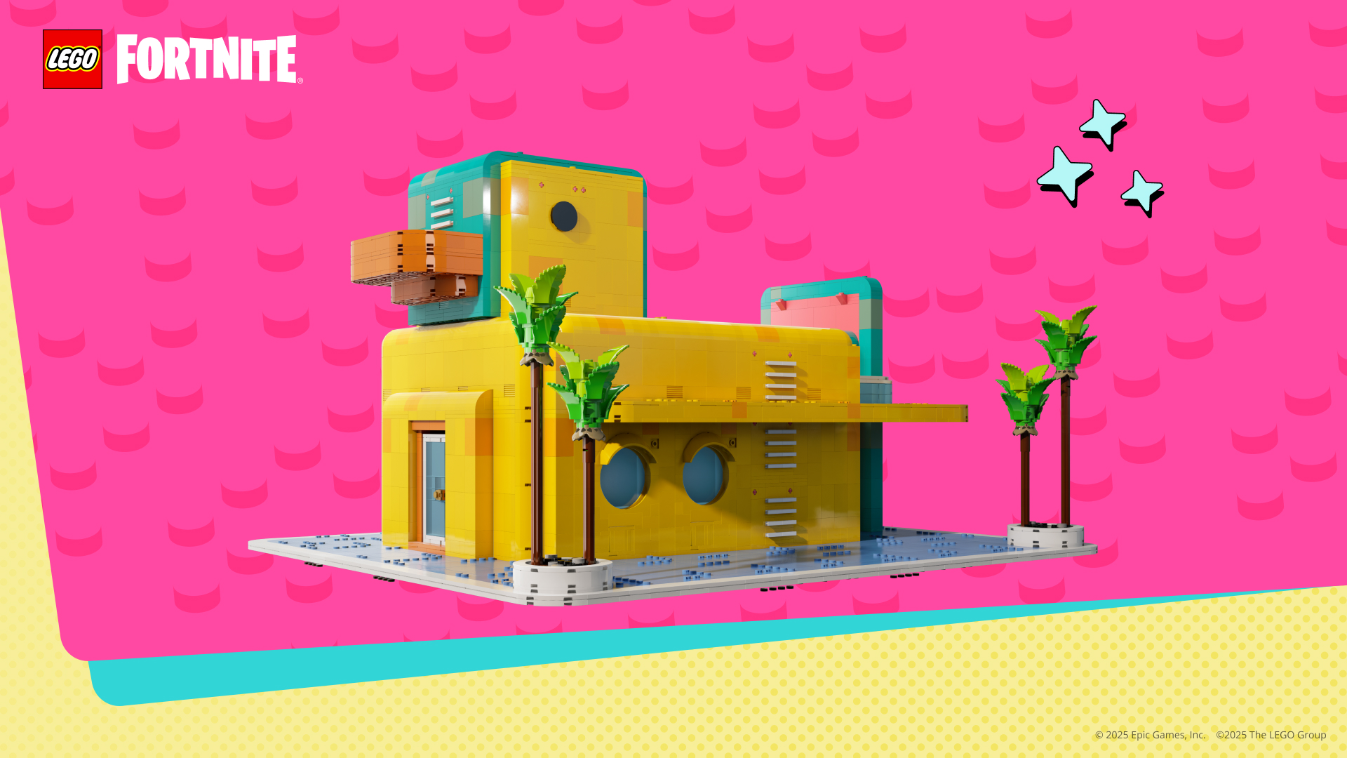 LEGO Fortnite Lucky Duck Resort Build