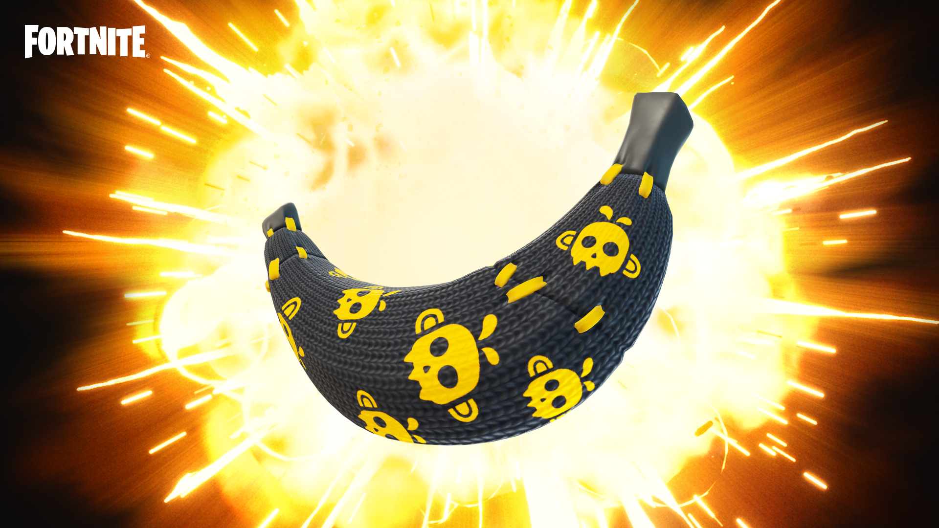 Fortnite Goldskull Peel Pack Back Bling
