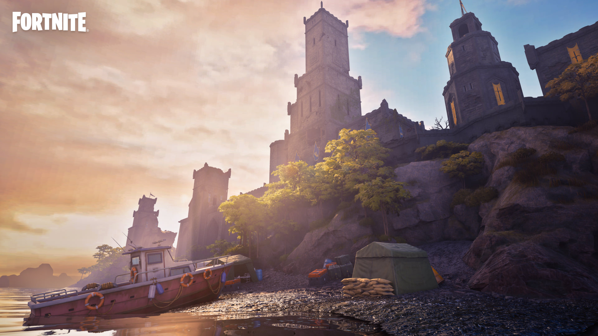 Fortnite Hammer Fall map with detailed art updates