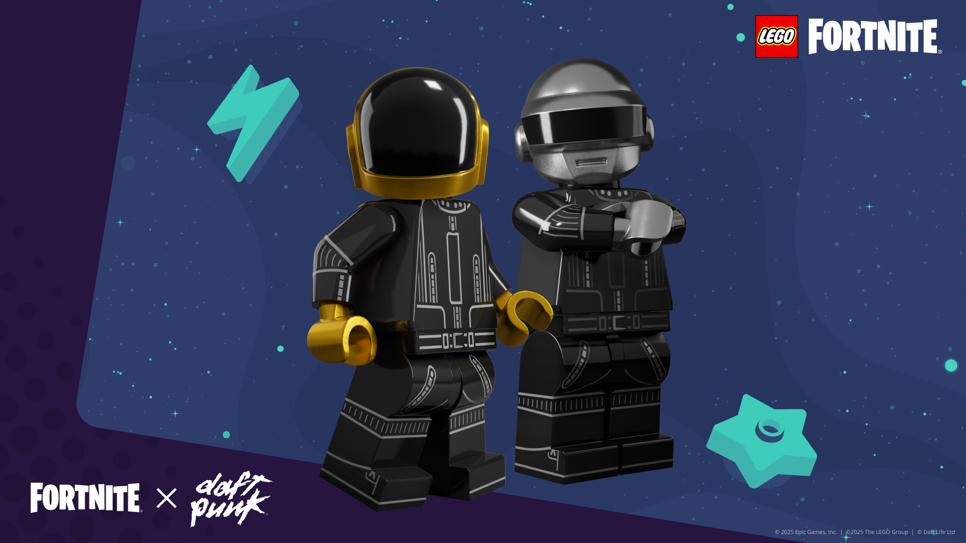 Fornite Daft Punk Outfits Lego Styles