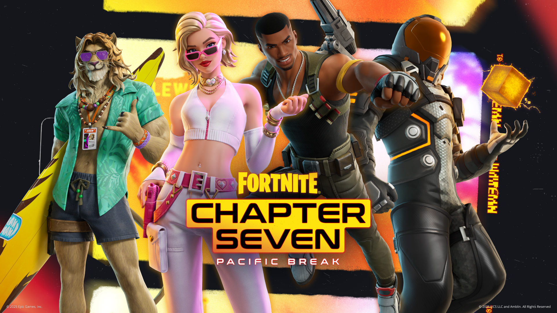 Fortnite Chapter Seven Pacific Break Battle Pass