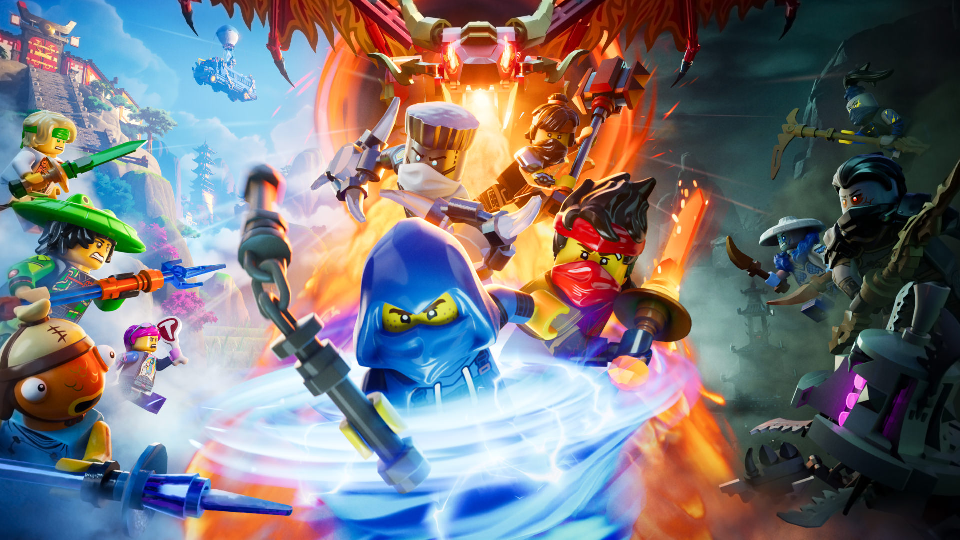 LEGO Fortnite Odyssey — NINJAGO: Ascensão do Ninja