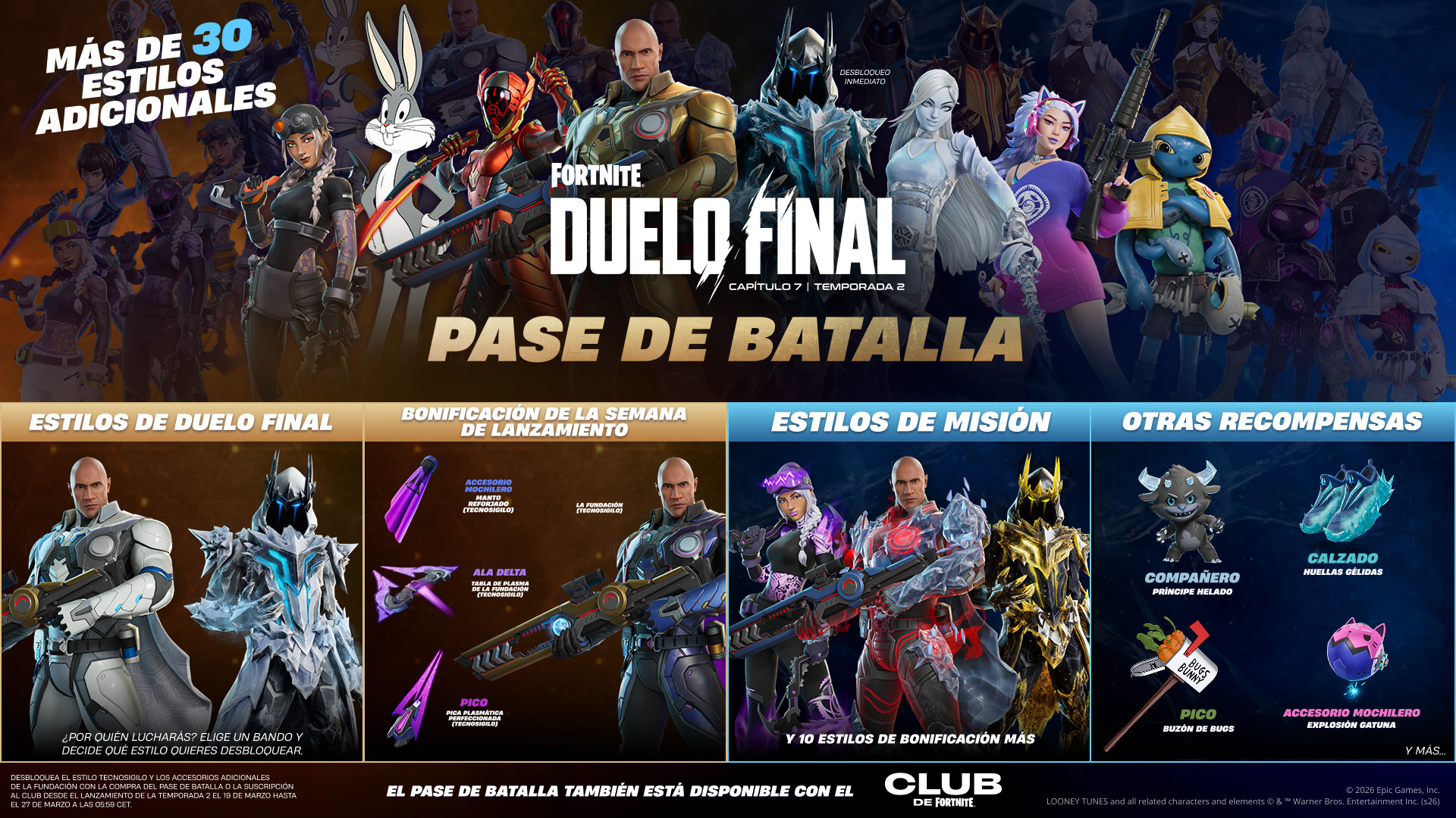 Nueva temporada de Battle Royale 