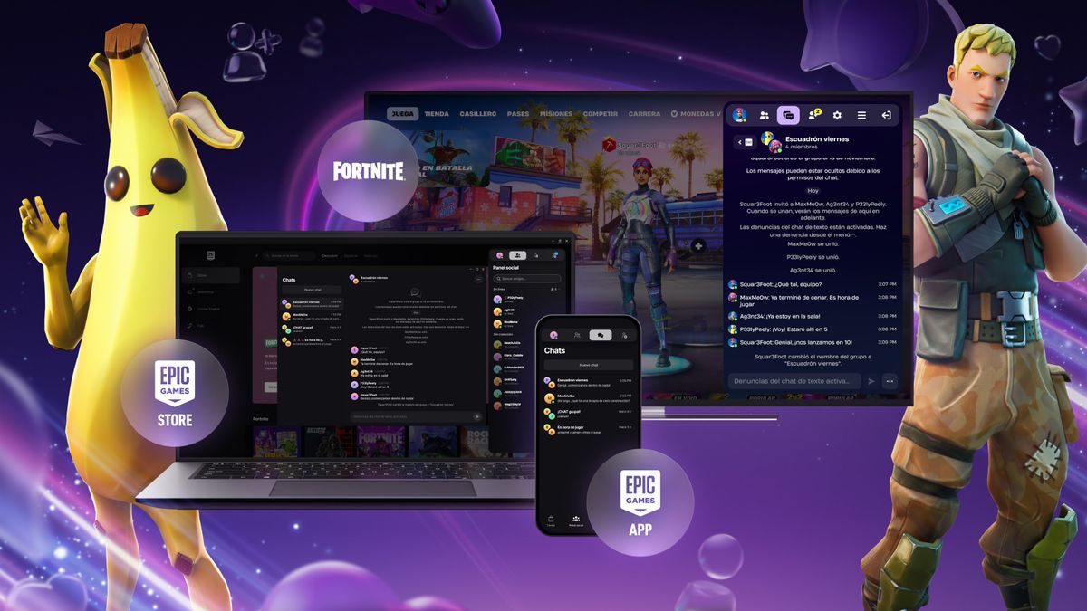 Mantengan el chat de texto activo en Fortnite y más allá