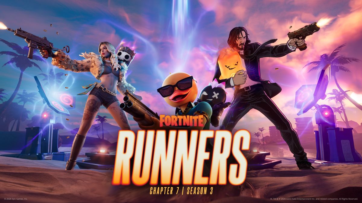 Extract and Collect Sprites on a New Map in Fortnite: Runners