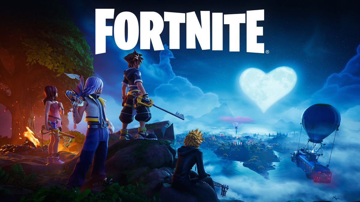 Journey Across Worlds with KINGDOM HEARTS in Fortnite