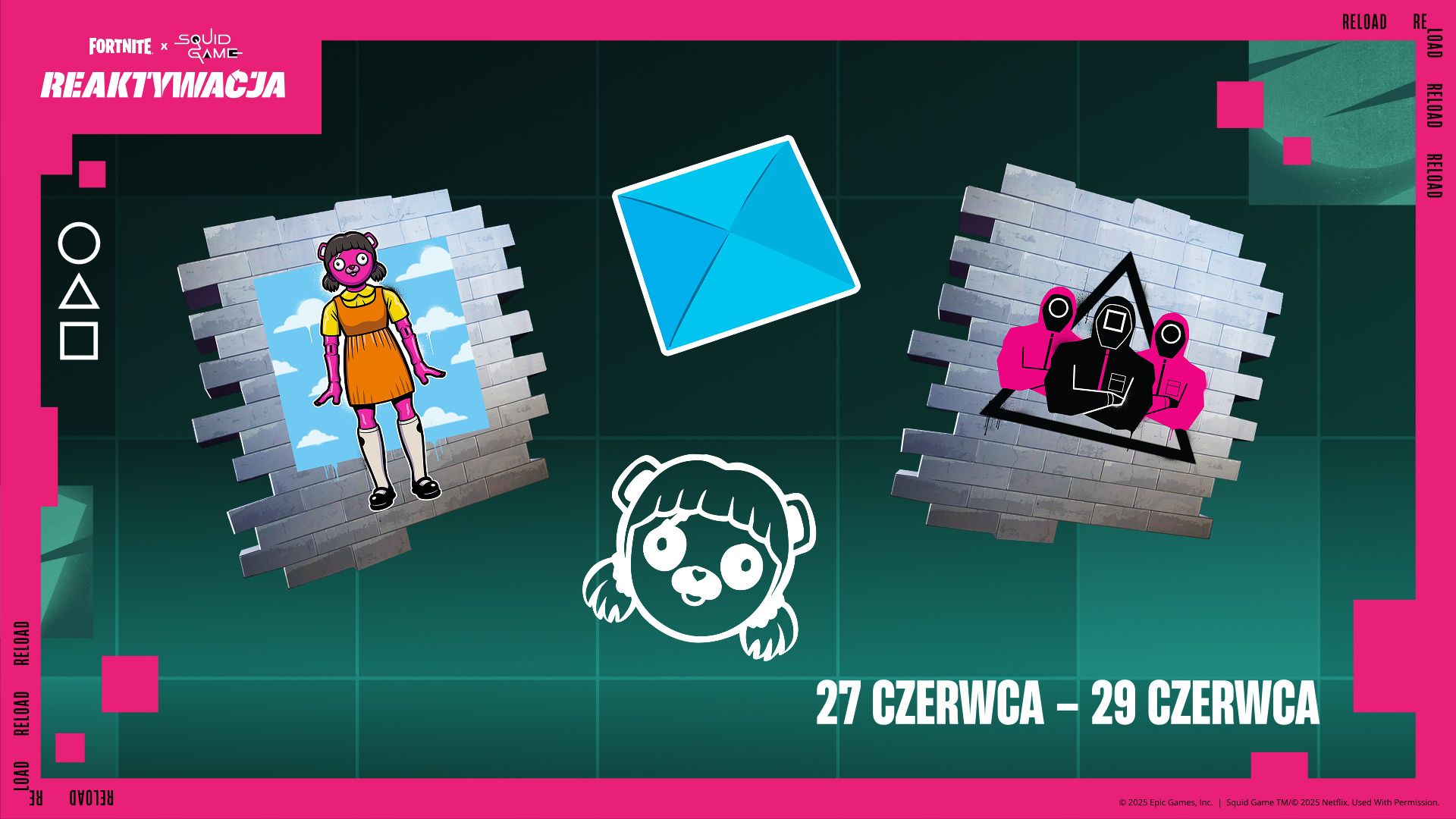 The Cuddly Games Spray, The Games Banner Icon, Ddakji Flip Emoticon, and Guarded Games Spray