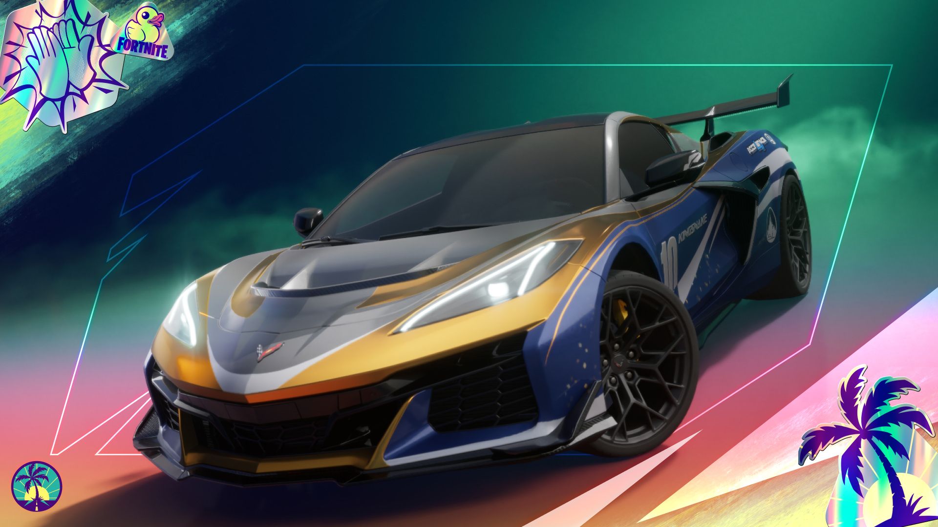 Fortnite ZR1 Circuit Decal