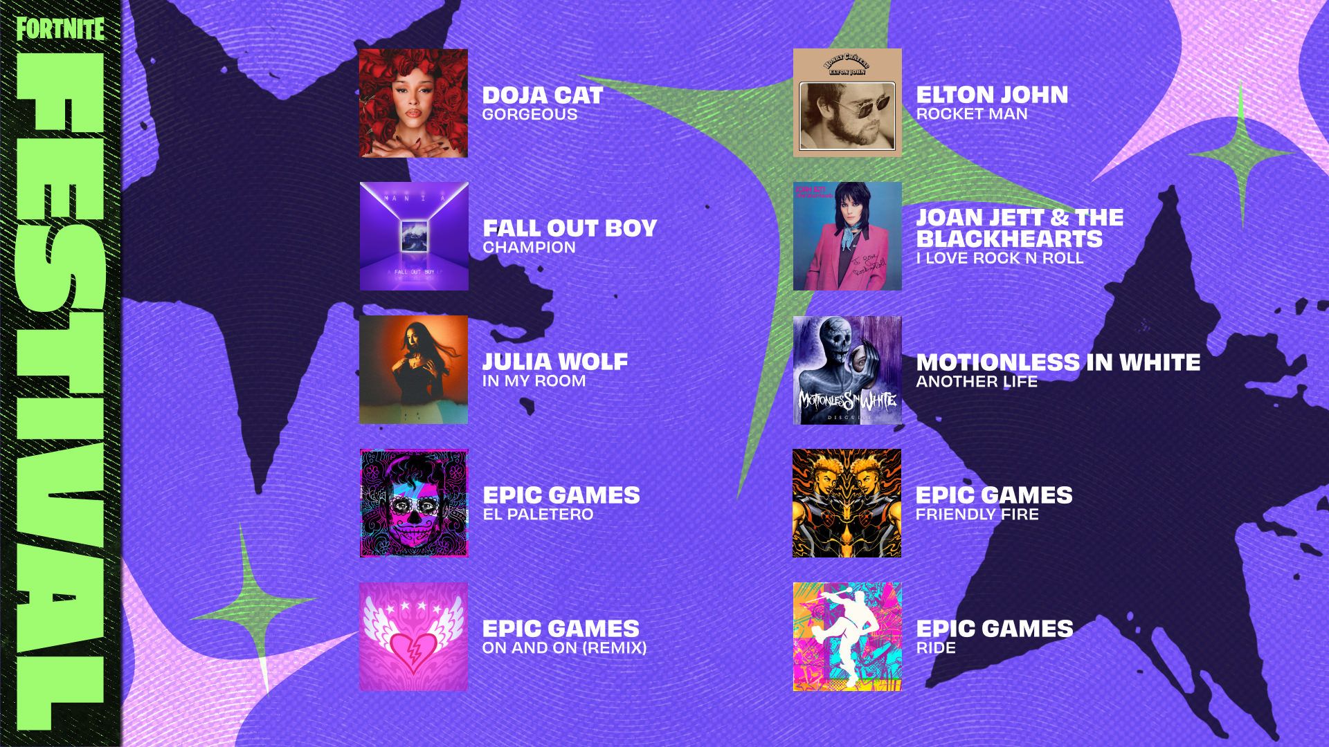 Fortnite Mixtape Music Pass Jam Tracks