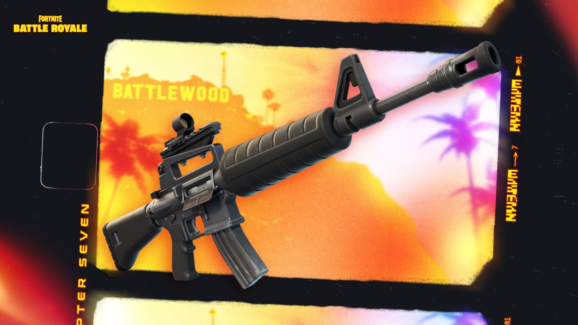 Fortnite Chapter Seven Pacific Break Deadeye Assault Rifle