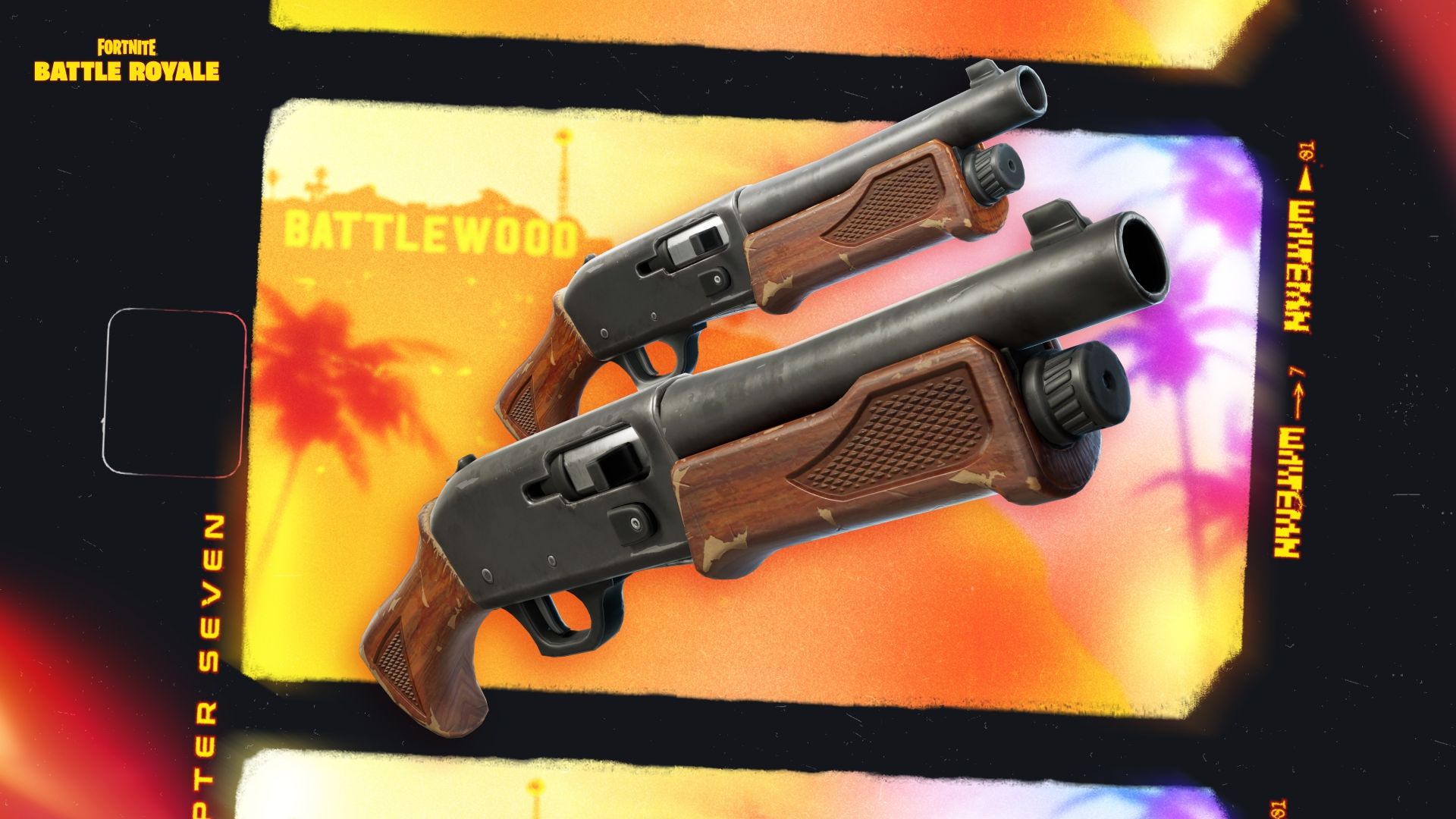 Fortnite Chapter Seven Pacific Break Twin Hammer Shotguns