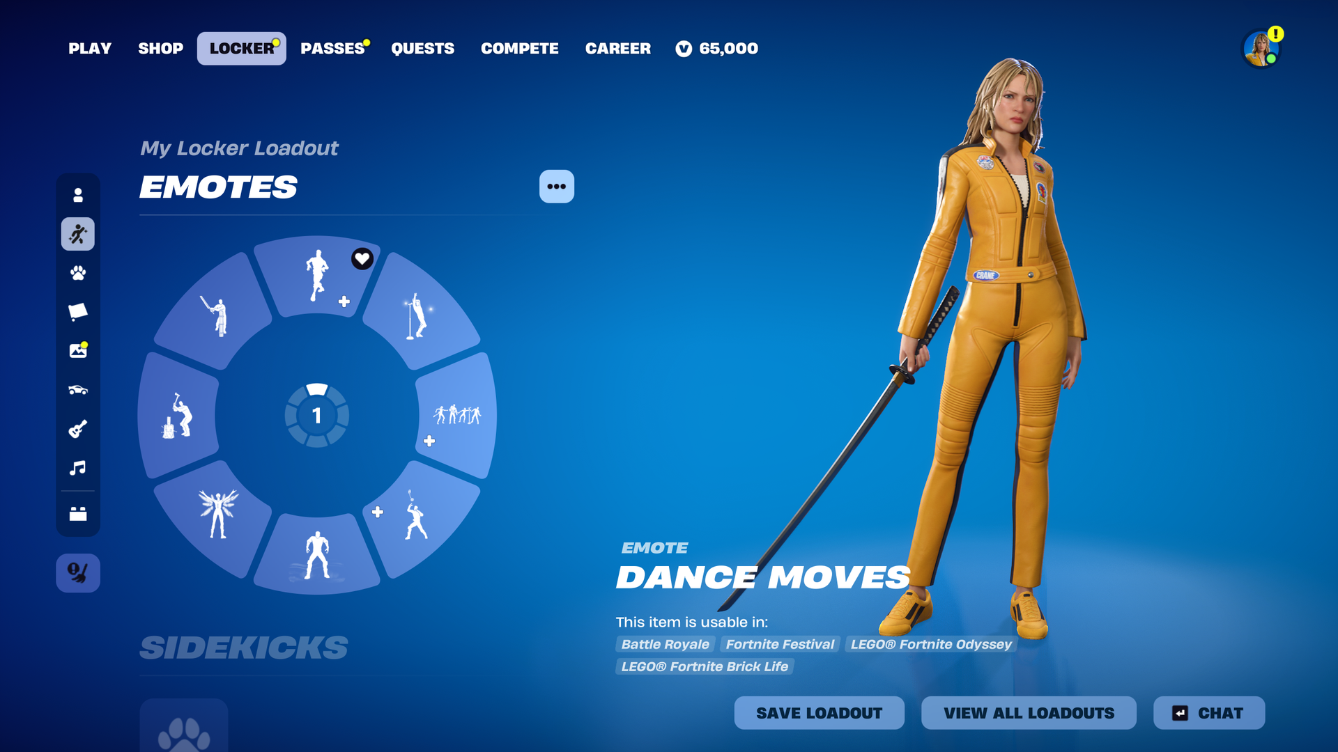 Fortnite Chapter Seven Emote Wheel
