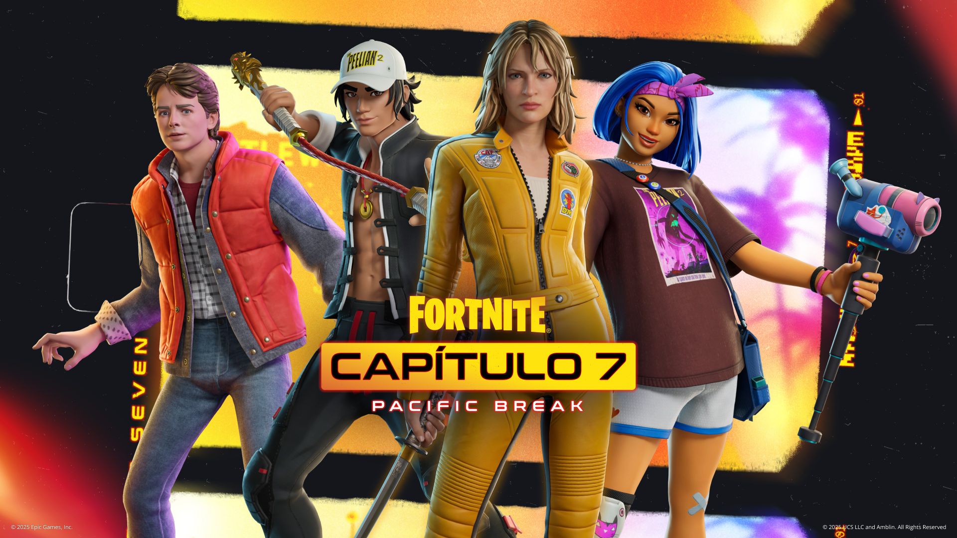 Pase de batalla del Capítulo 7 de Fortnite: Pacific Break