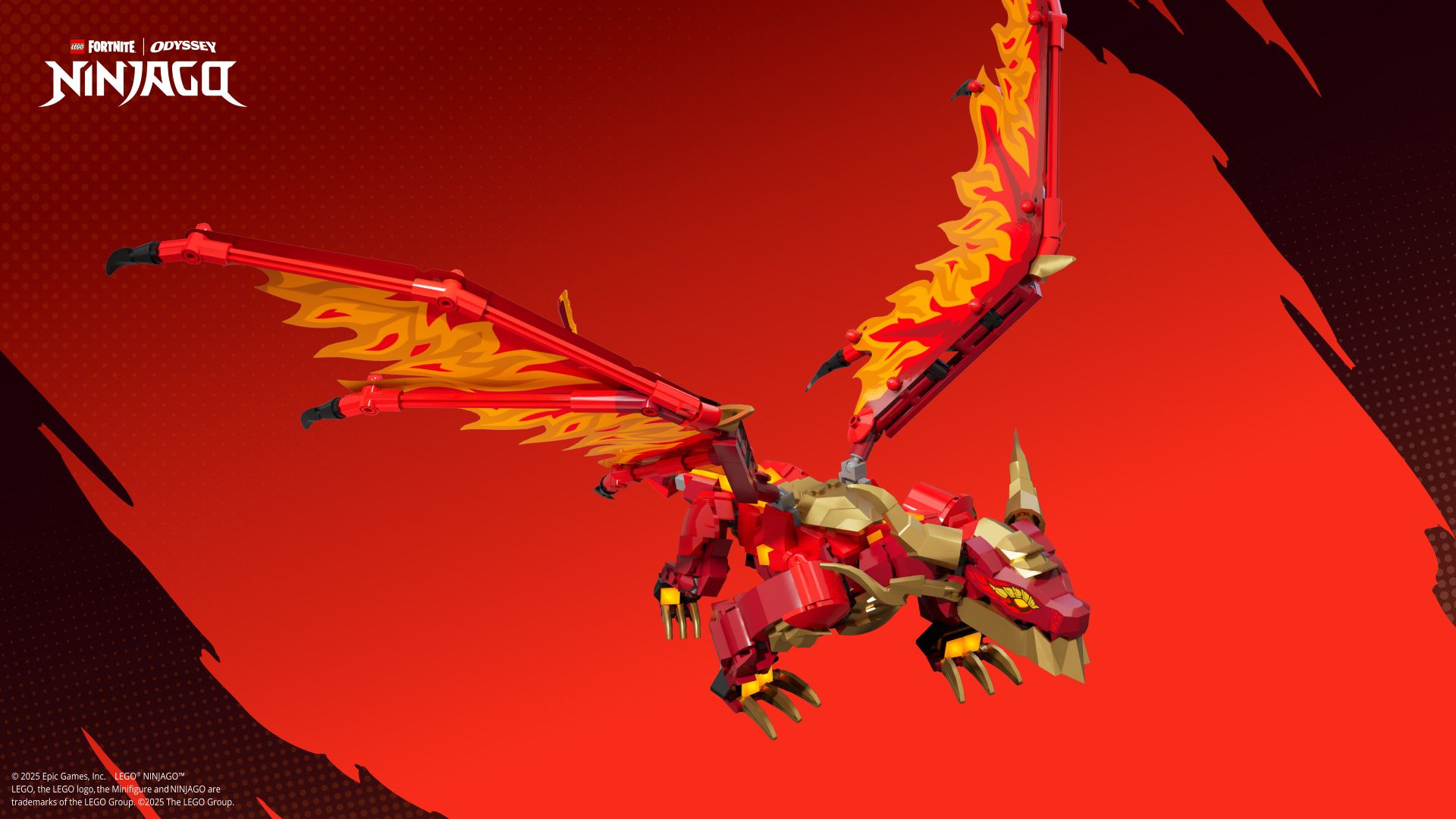 Enemigo dragón de Ninjago de LEGO Fortnite