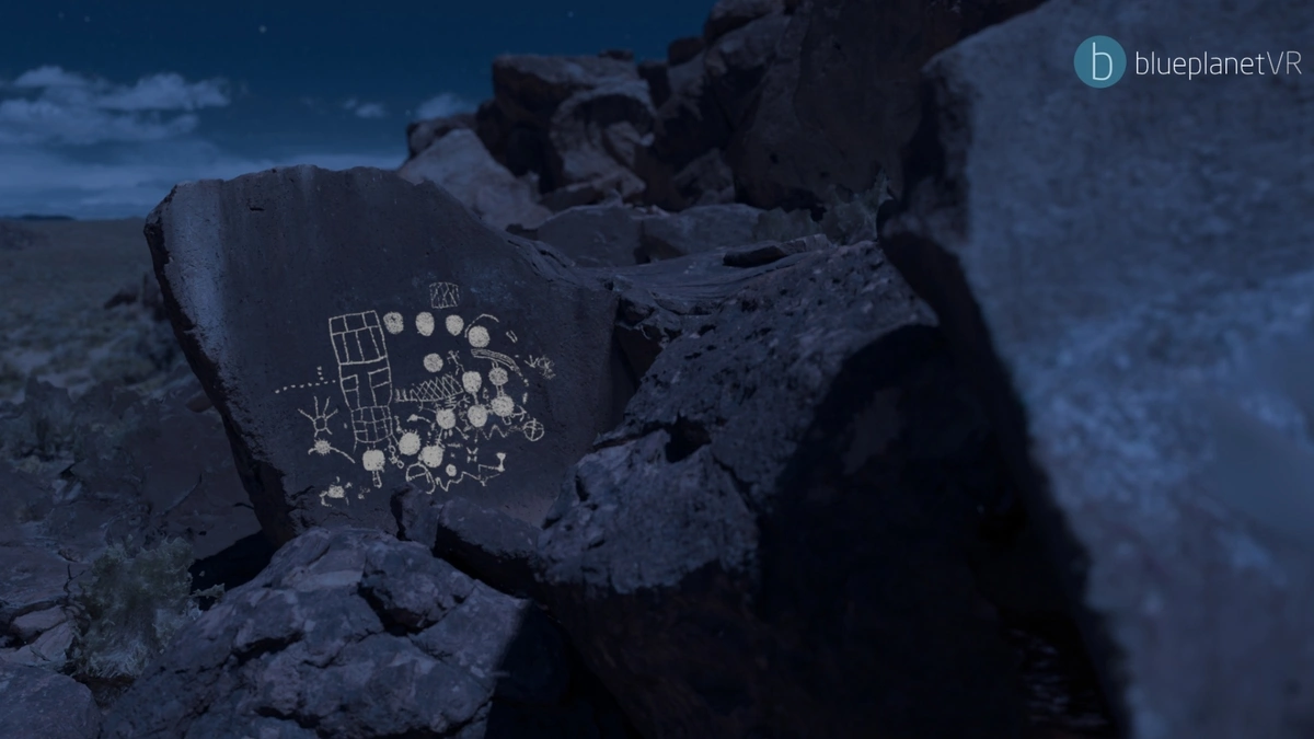 Depth of field in 13 Moons in BlueplanetVR experience.