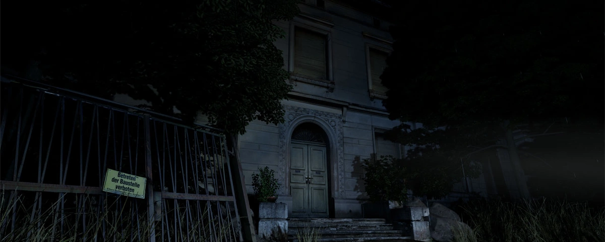 The villa from the KOBOLD VR experience.