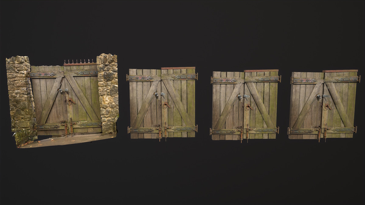 Gate options for Guildford Castle