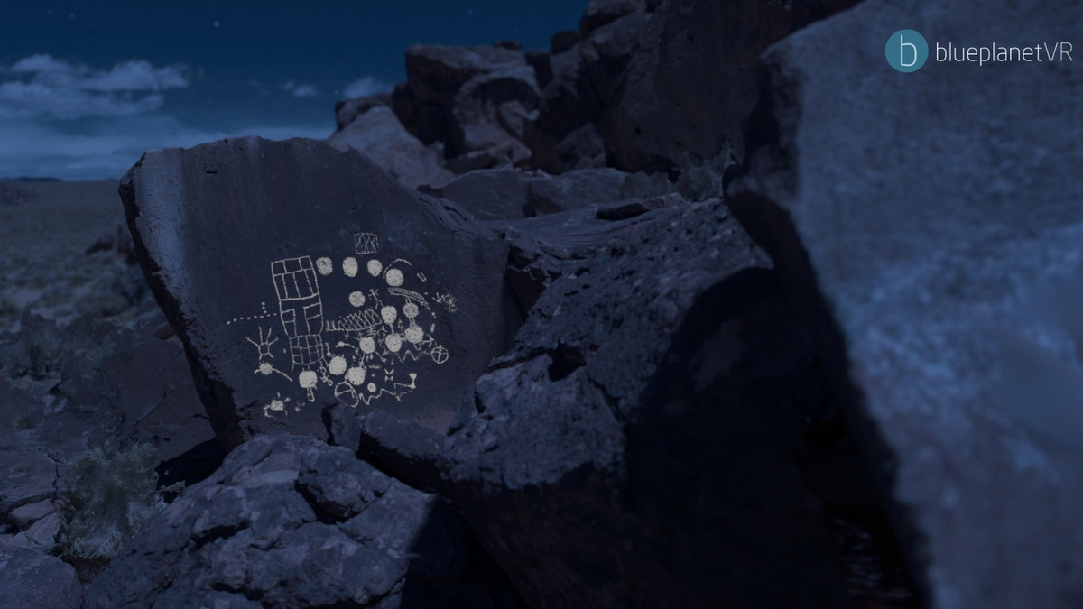 Depth of field in 13 Moons in BlueplanetVR experience.