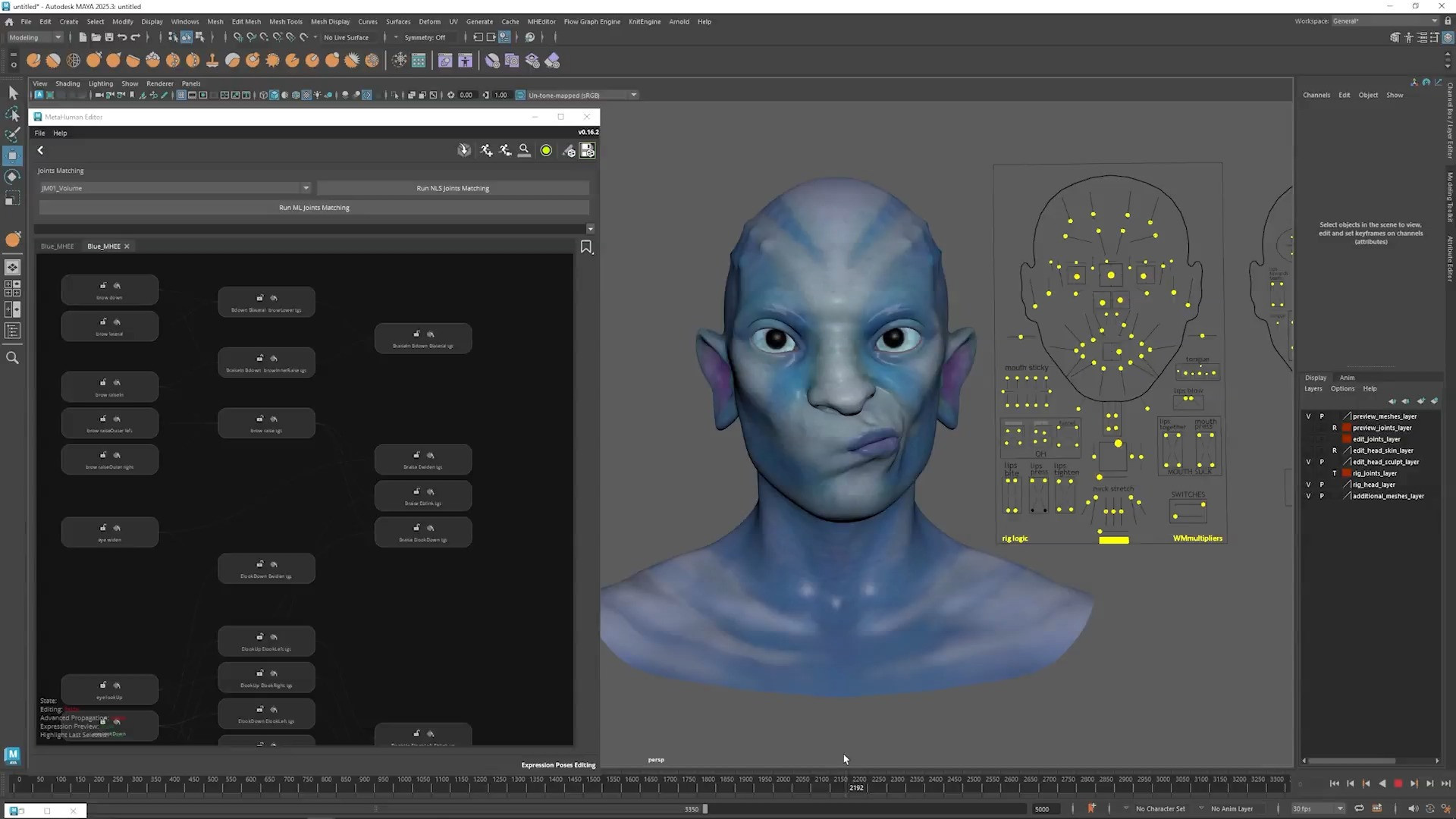 MetaHuman for Maya