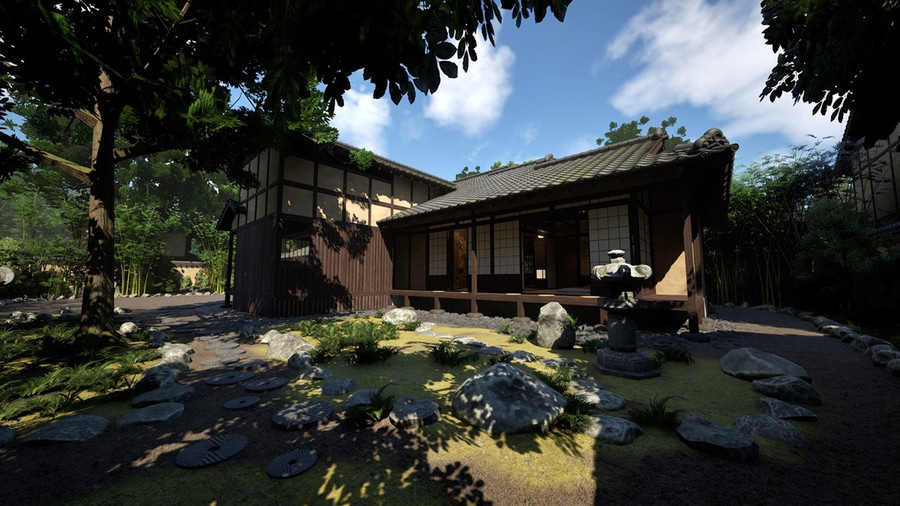 Modular Japanese Village im Oktober-Blitz-Sale von Fab.