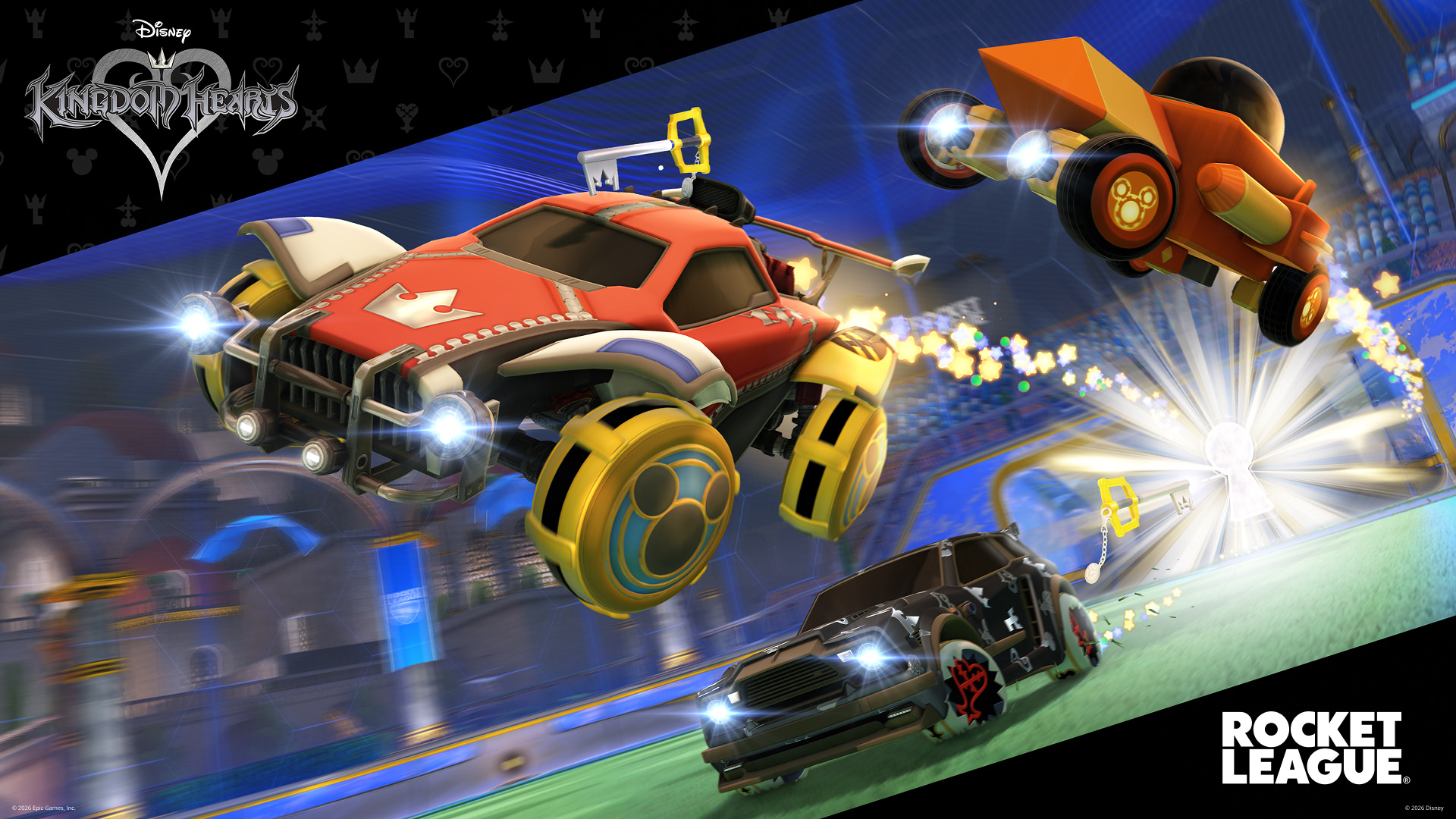 Rocket League x KINGDOM HEARTS Event Included Sora-Themed Rewards