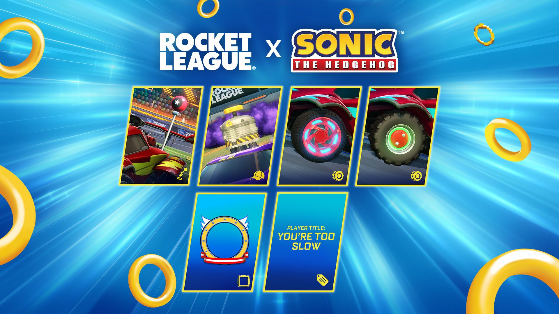 Rocket League Sonic Challenge Rewards